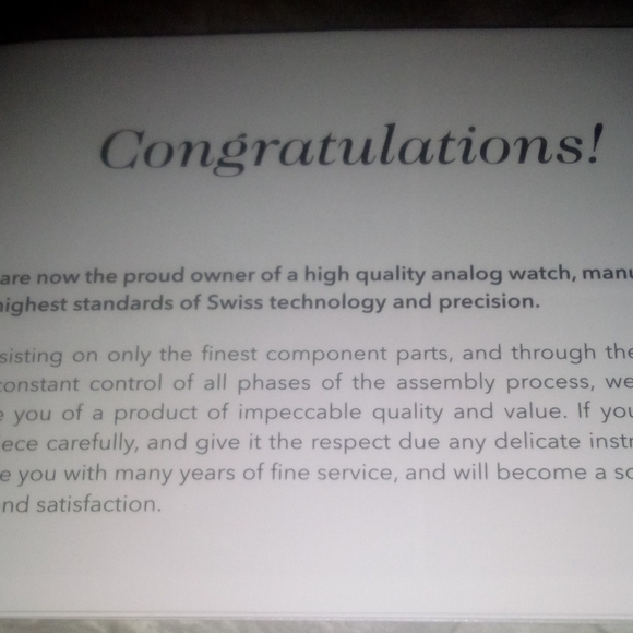 New men watch ⌚ - Picture 4 of 4